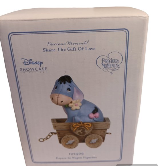 Precious Moments Disney Showcase Collection Eeyore in wagon Figurine 2012 - Picture 8 of 8